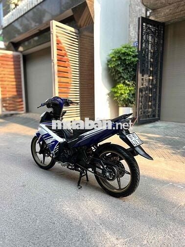 Xe Máy Anh Thao Exciter 135cc côn tay màu xanh Gp