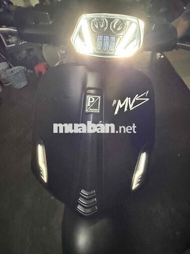 Vespa Spirt bản S 150 full black đen nhám bao ngầu