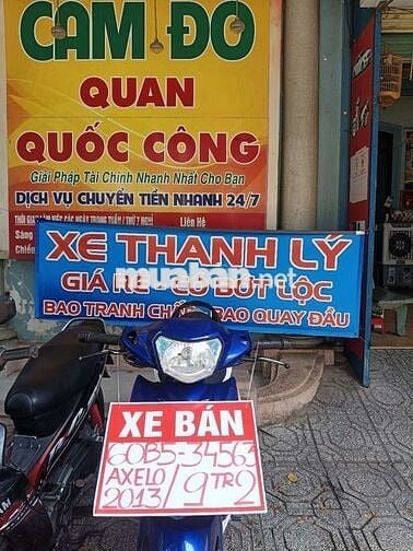 AXELO 60B5-34563 SỐ VIP MÁY ZIN ÊM XE RẤT ĐẸP