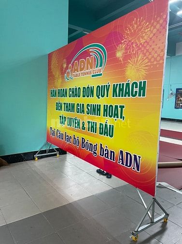 In băng rôn, backdrop, banner, bảng hiệu lấy gấp trong ngày