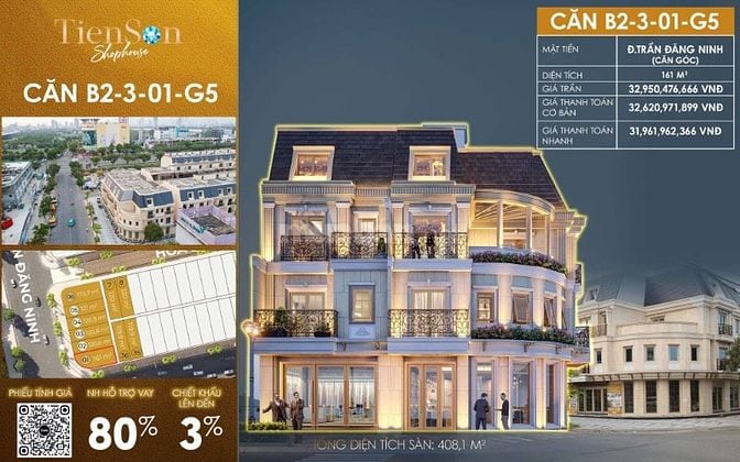 🌟 TIÊN SƠN SHOPHOUSE HẢI CHÂU - ĐẲNG CẤP DÂN CƯ TIỆN ÍCH SIÊU VIP