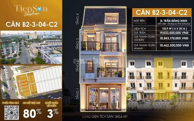 🌟 TIÊN SƠN SHOPHOUSE HẢI CHÂU - ĐẲNG CẤP DÂN CƯ TIỆN ÍCH SIÊU VIP