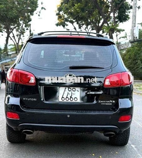 Hyundai Santa Fe 2008 tự động mấy dầu 2 cầu 7 chỗ