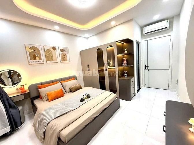 Nhà hẻm xe hơi, mới đẹp. 50m2.giá rẽ quá rẽ.Ngay chợ Hoàng Hoa Thám 