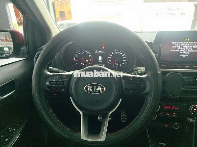 Kia Morning 2021 GT-Line 1.2AT,màu đỏ, 33.000 km