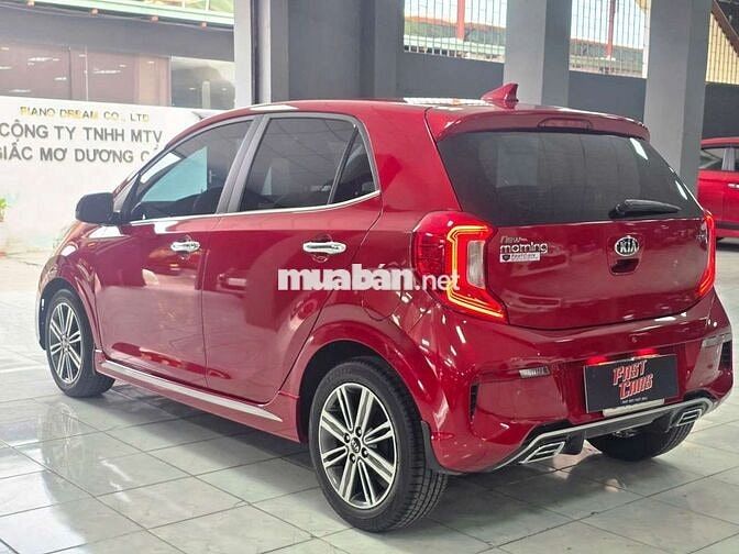Kia Morning 2021 GT-Line 1.2AT,màu đỏ, 33.000 km