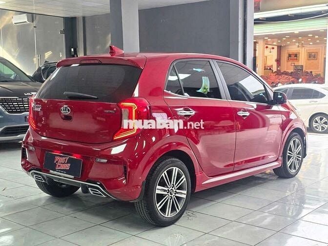 Kia Morning 2021 GT-Line 1.2AT,màu đỏ, 33.000 km