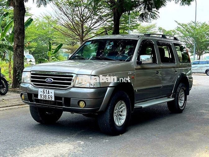 Ford Everest 2007 2.5L 4x2 MT - Ghi bạc đẹp