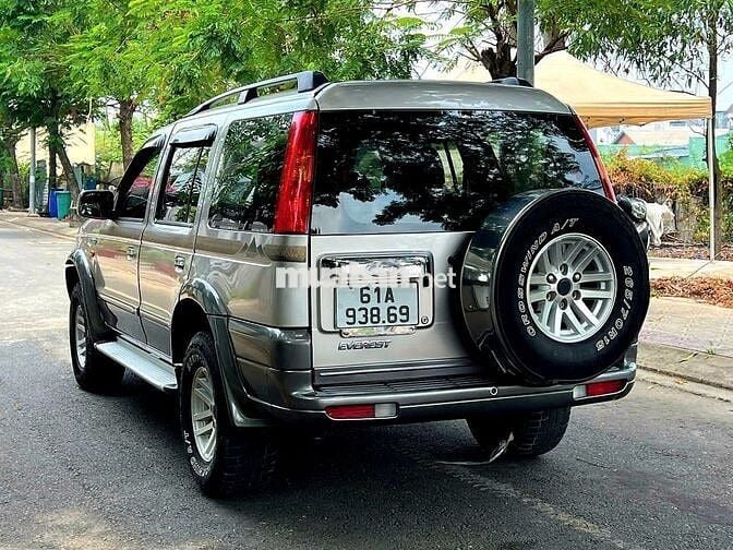 Ford Everest 2007 2.5L 4x2 MT - Ghi bạc đẹp