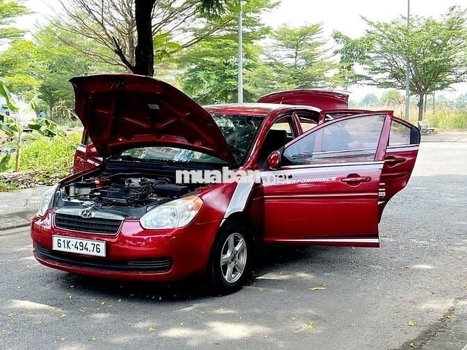 Hyundai Verna 2008 1.4 MT - Đỏ đẹp