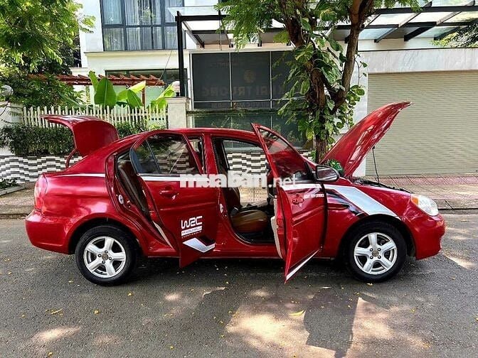 Hyundai Verna 2008 1.4 MT - Đỏ đẹp