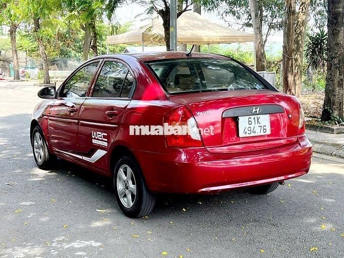 Hyundai Verna 2008 1.4 MT - Đỏ đẹp