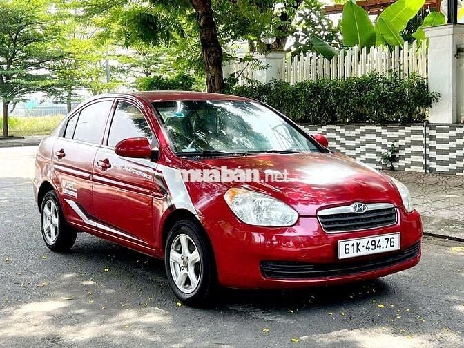 Hyundai Verna 2008 1.4 MT - Đỏ đẹp