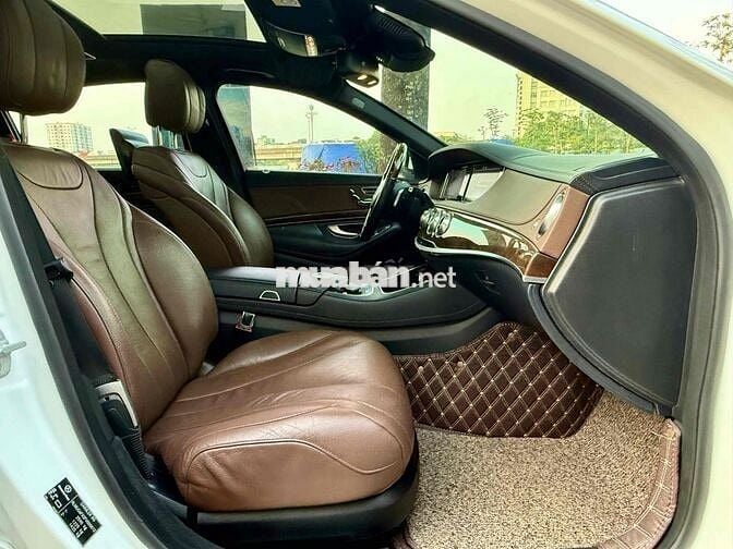 S400 sx2015 trắng/nâu lên Full MayBach siêu đẹp