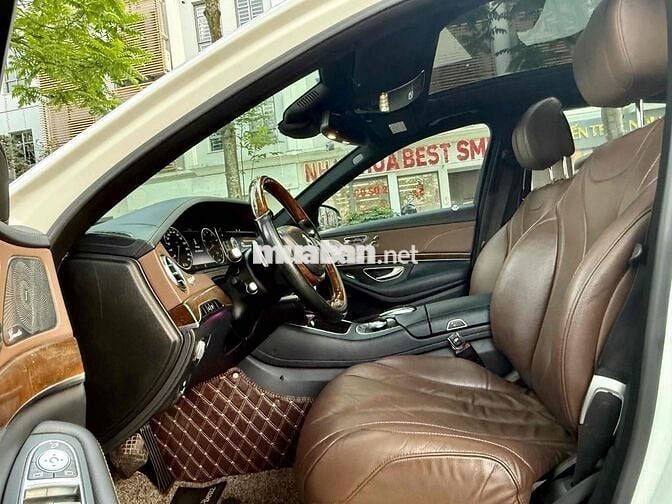 S400 sx2015 trắng/nâu lên Full MayBach siêu đẹp