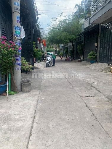BÁN ĐẤT TẶNG NHÀ DT4X18m 3PN 2WC-SHR-P. TÂN THỚI HIỆP, Q.12