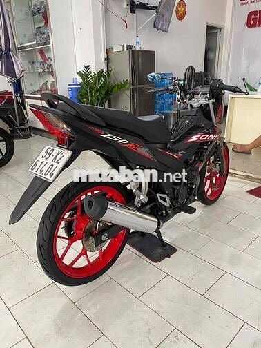 Honda Sonic 150 đk 2021 màu đen đỏ BSTP
