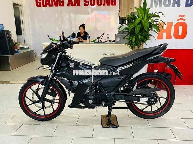 Suzuki Satria 150 đk 2029 màu đen nhám BSTP