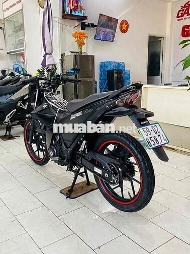Suzuki Satria 150 đk 2029 màu đen nhám BSTP