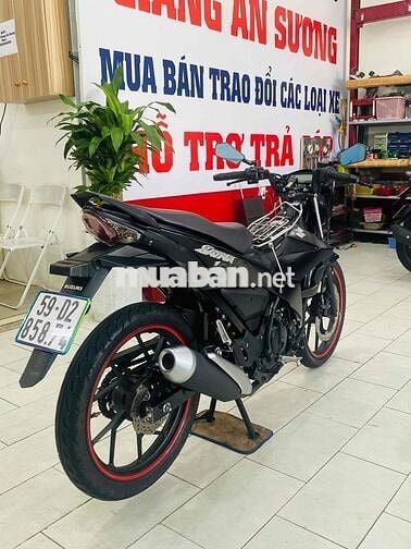 Suzuki Satria 150 đk 2029 màu đen nhám BSTP