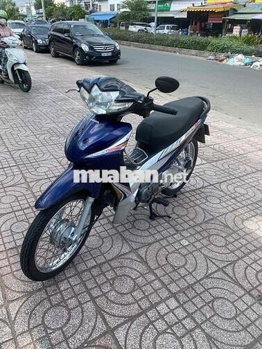 Xe wave s110 xanh bạc