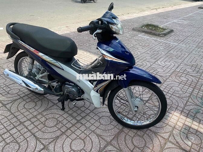 Xe wave s110 xanh bạc