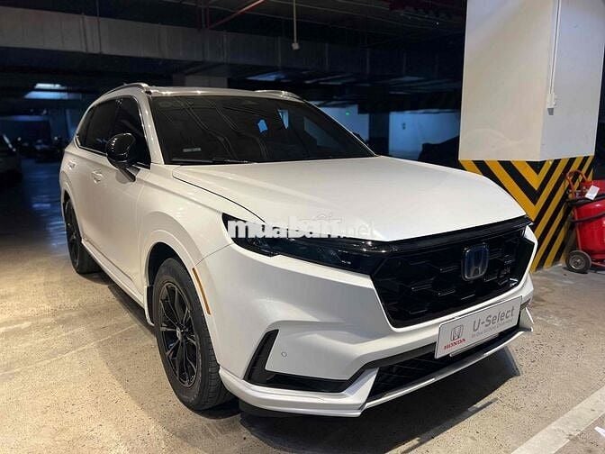 Honda CR V 2024 e:HEV RS Trắng, hỗ trợ vay 70% bao