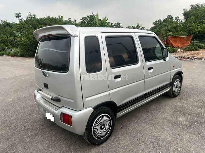 Bán xe suzuki WagonR màu bạc,biển HN