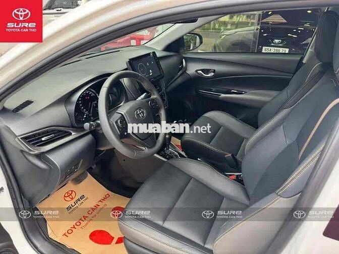 Vios 2023 G CVT - 28.000 km. Vay 75% 6 năm