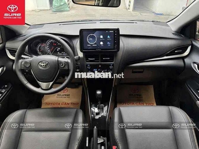 Vios 2023 G CVT - 28.000 km. Vay 75% 6 năm
