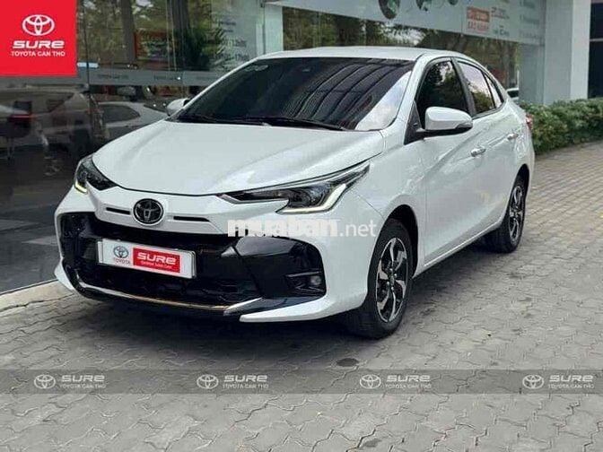 Vios 2023 G CVT - 28.000 km. Vay 75% 6 năm