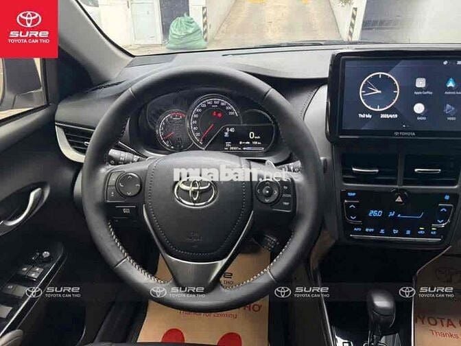 Vios 2023 G CVT - 28.000 km. Vay 75% 6 năm