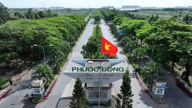 Đất nền cạnh đường lớn. Khu dân cư đông đúc. kế bên KCN Phước Đông