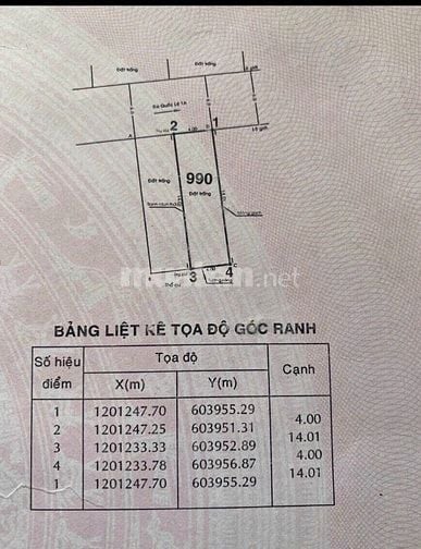Cần bán đất đường xe tải an phú đông quận 12