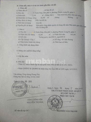 Bán nhà mặt tiền Đỗ Xuân Hợp Phước Long B Quận 9 giá 21,5 tỷ