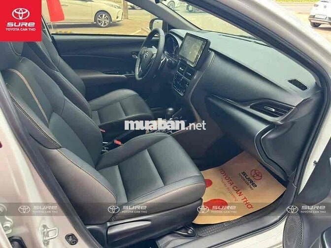 Vios 2023 G CVT - 28.000 km. Vay 75% 6 năm