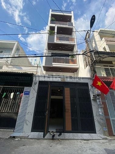 Nhà 4 x 12 đúc 1 trệt 3 lầu hẻm 6m nguyễn văn khối p8 gò vấp 