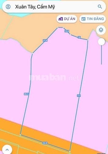 Cần bán gấp 14.200m2 MT Xuân Tây Cẩm Mỹ tỉnh Đồng Nai giá 14.5tỷ (TL)