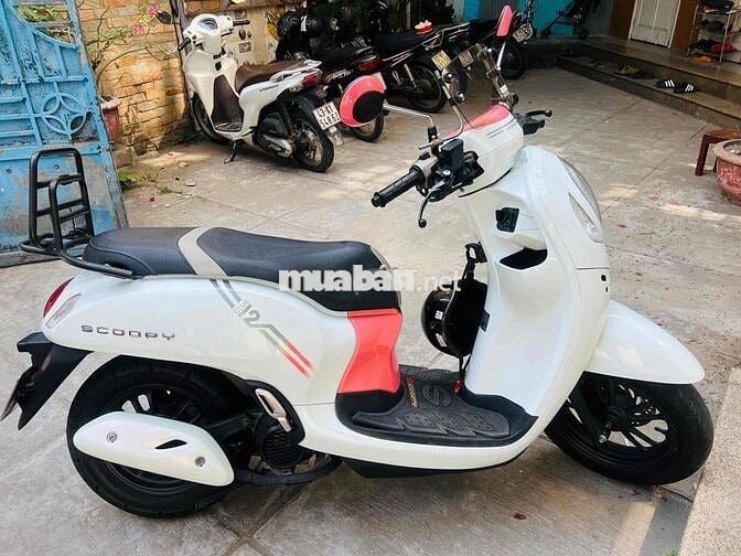 💕Scoopy Thái trắng hồng khoá ga, chính chủ biển43.