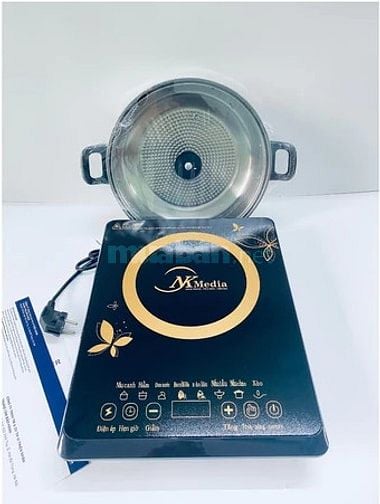 Bếp Từ NK Media MD-BT1820 CS 2000W Tặng Nồi Lẩu