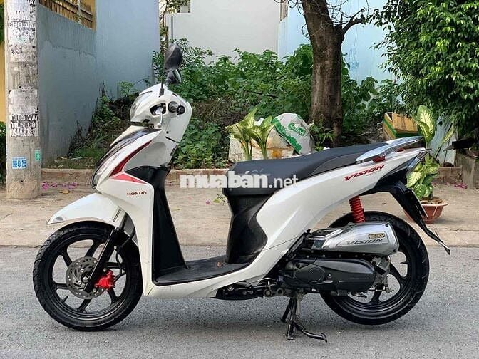 xe honda visen 2020 màu trắng len ken mới 95 %