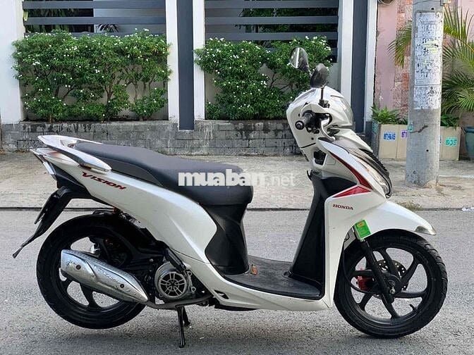 xe honda visen 2020 màu trắng len ken mới 95 %