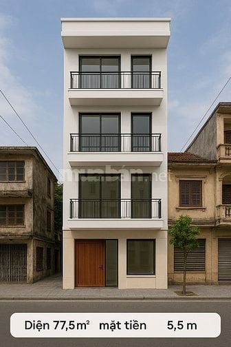 BÁN NHÀ 5 TẦNG CÓ THANG MÁY – NGÕ ÂU CƠ, TÂY HỒ, HÀ NỘI
