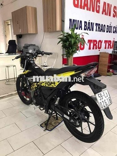 Suzuki Satria 150 đk 2020 màu vàng đen BSTP