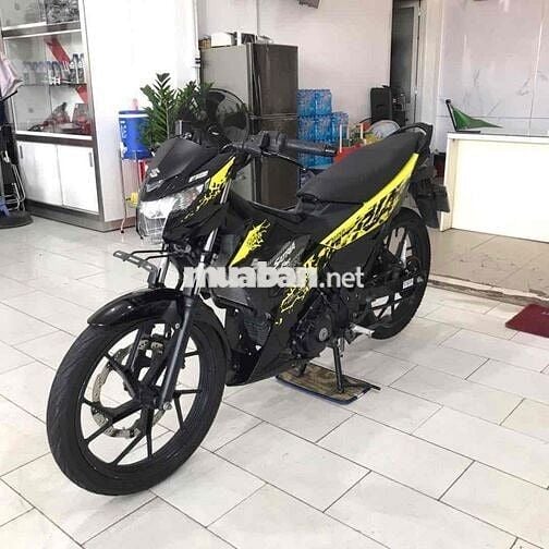 Suzuki Satria 150 đk 2020 màu vàng đen BSTP