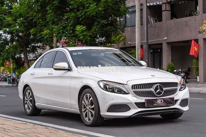 C200 model 2017 màu trắng xe sang siêu đẹp giá rẻ