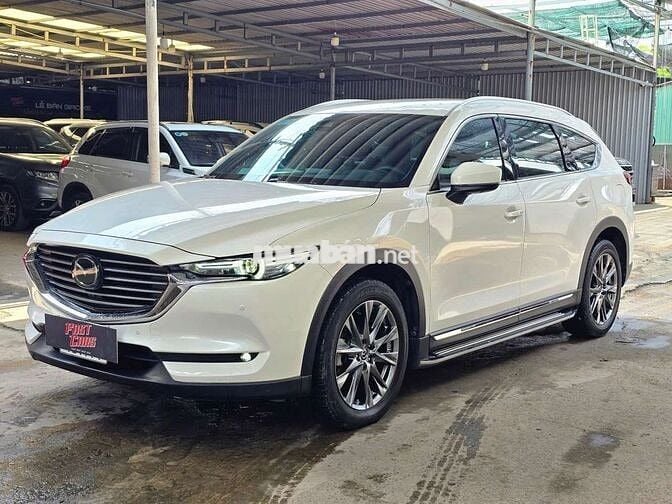 Mazda CX 8 2020 Premium 1 cầu,màu trắng, 26.000 km