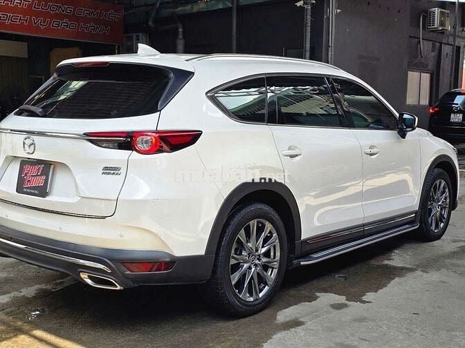 Mazda CX 8 2020 Premium 1 cầu,màu trắng, 26.000 km