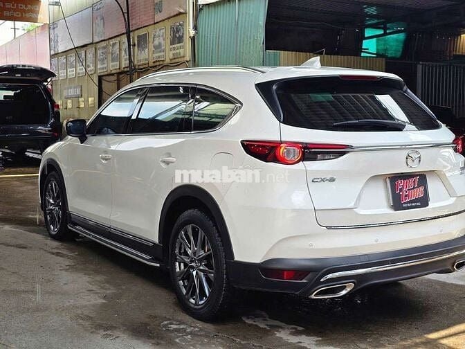 Mazda CX 8 2020 Premium 1 cầu,màu trắng, 26.000 km