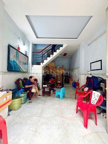 Nhà Lê Văn Quới. Đường Số 14. 4x8. Trệt 2 Lầu. Hẻm 4m Thông. 